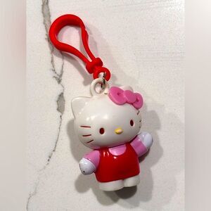 2009 Hello Kitty Backpack Clip Charm Purse Tote Key